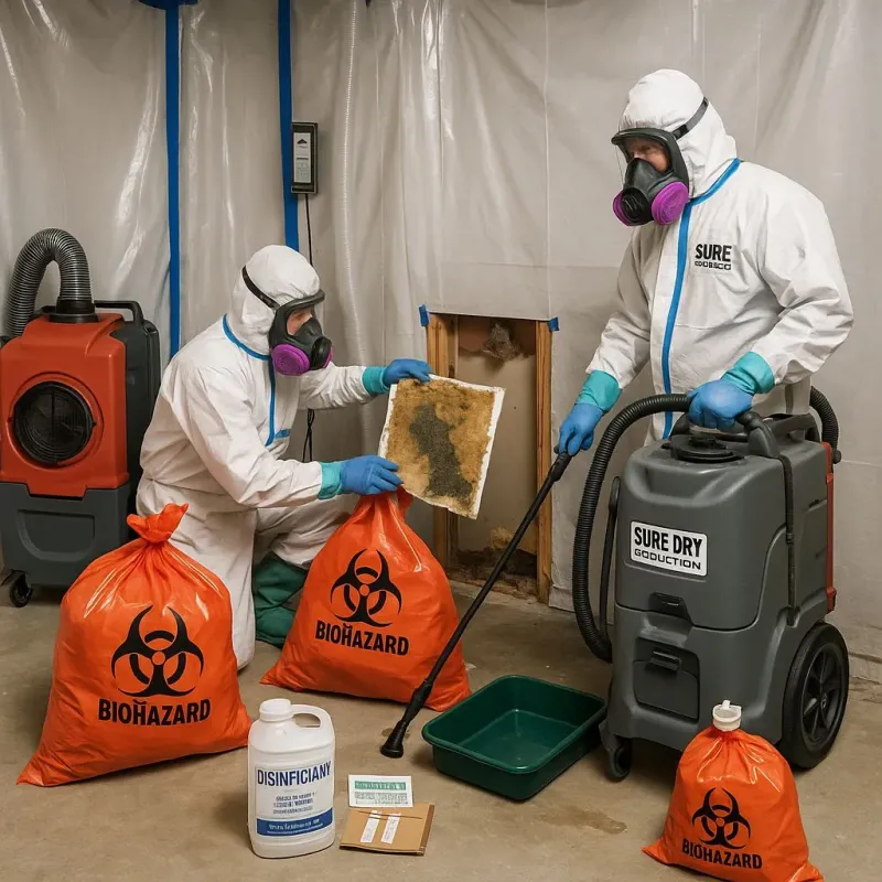 Contaminated Water Handling Protocols process in Carthage, IL