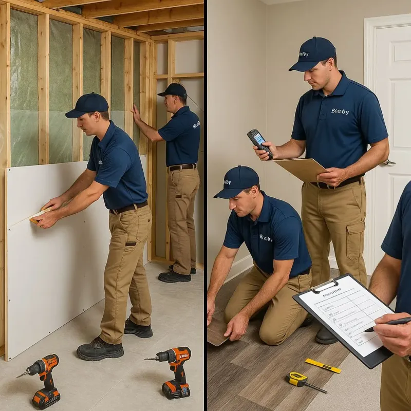 Repairs and Reconstruction process in Carthage, IL